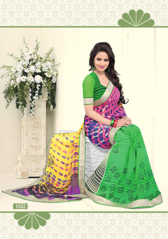 Designer Weight Less Printed Saree