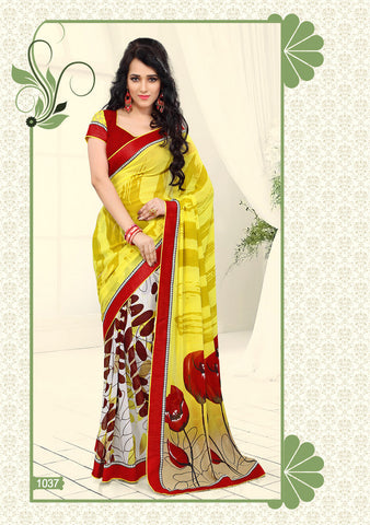 Designer Weight Less Printed Saree