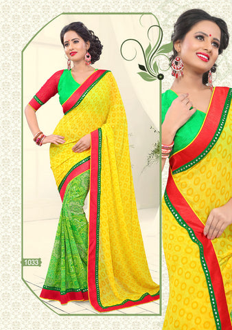 Designer Weight Less Printed Saree