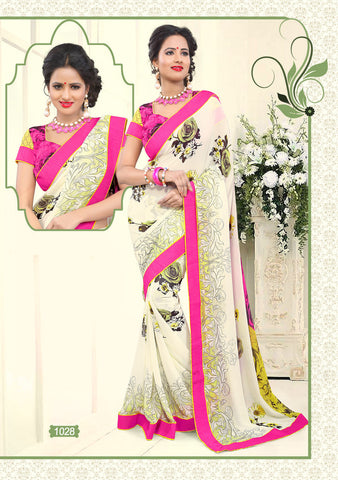 Designer Weight Less Printed Saree