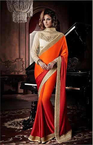 Designer Gorgeous Party Wear Saree With Blouse