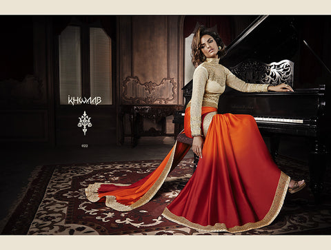 Designer Gorgeous Party Wear Saree With Blouse