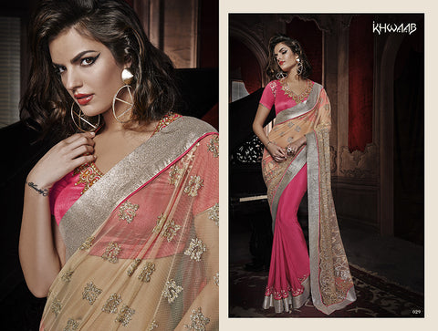 Designer Gorgeous Party Wear Saree With Blouse