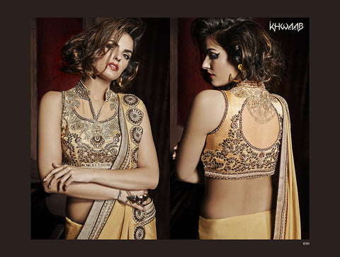 Designer Gorgeous Party Wear Saree With Blouse