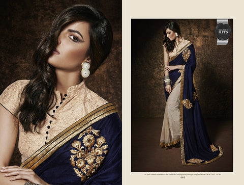 Designer Gorgeous Party Wear Saree With Blouse