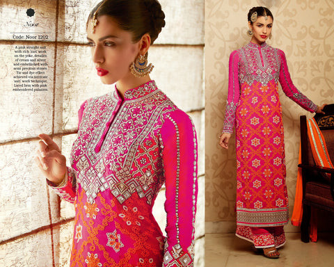 Designer Gorgeous Party Wear Straight Suit