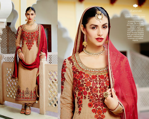 Designer Gorgeous Georgette Party Wear Suit
