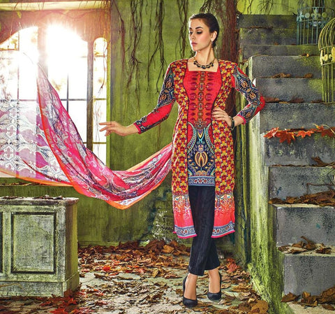 Beautiful Designer Printed Suit