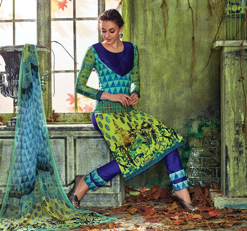 Beautiful Designer Printed Suit