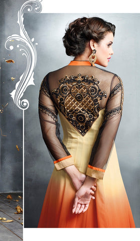 Attractive and Beautiful Georgette Designer Ethnic Wear