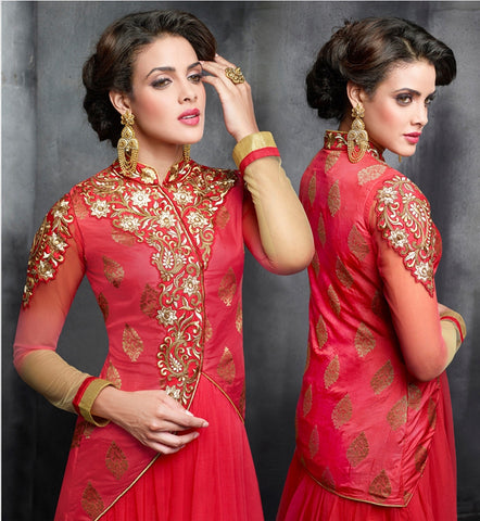Attractive and Beautiful Georgette Designer Ethnic Wear