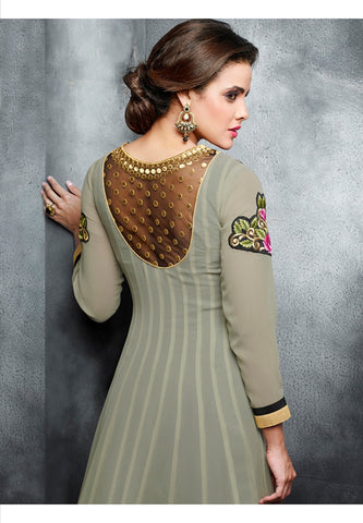 Attractive and Beautiful Georgette Designer Ethnic Wear