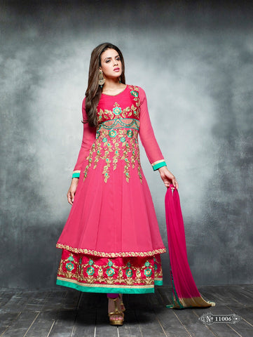 Attractive and Beautiful Georgette Designer Ethnic Wear