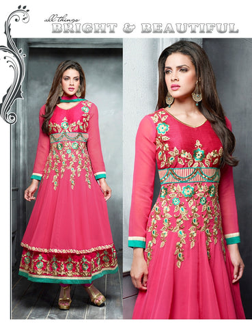 Attractive and Beautiful Georgette Designer Ethnic Wear