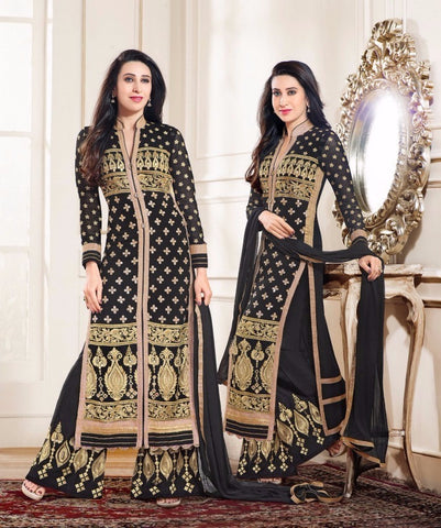 Karishma Kapoor In Black Palazzo Suit