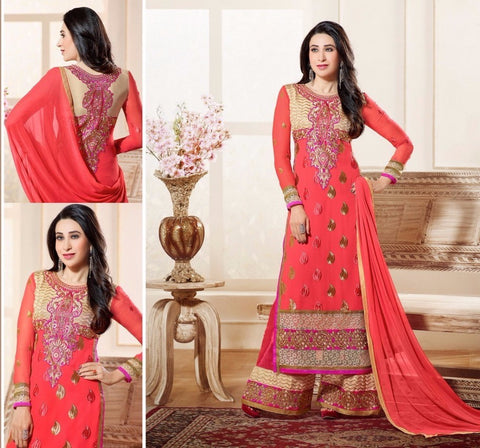 Karishma Kapoor In Orange Palazzo Suit