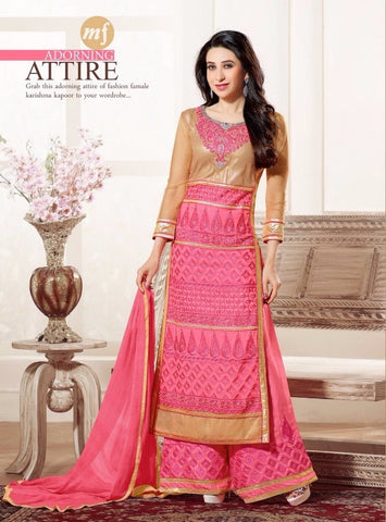 Karishma Kapoor In Pink Palazzo Suit