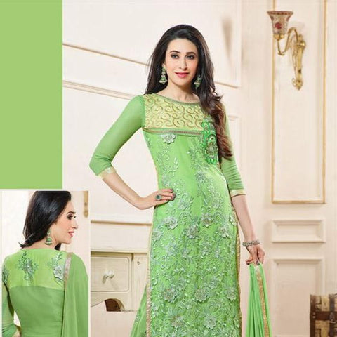 Karishma Kapoor In Pista Green Palazzo Suit