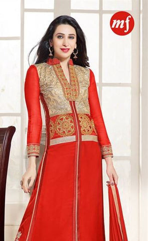 Karishma Kapoor In Red Palazzo Suit