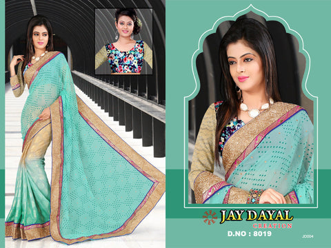 Designer Saree - 8019