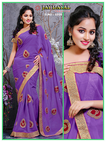 Designer Saree - 8028