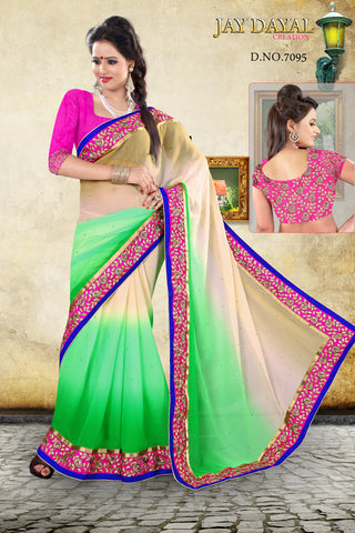 Designer Saree - 7095