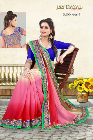 Designer Saree - 7096