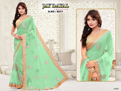 Designer Saree - 8017