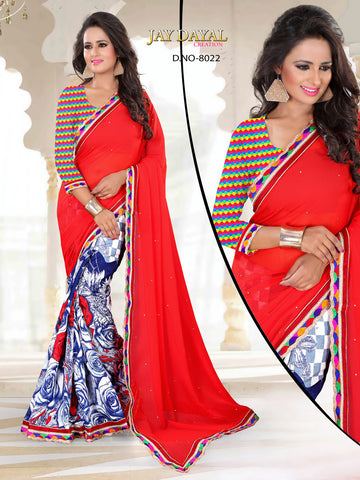 Designer Saree - 8022