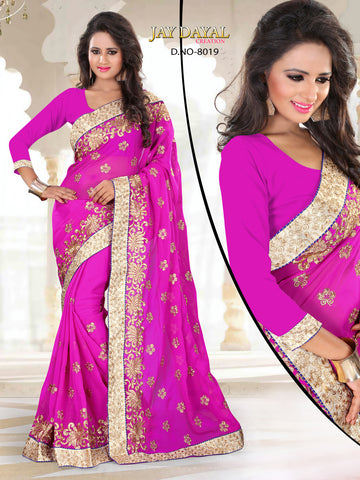 Designer Saree - 8019