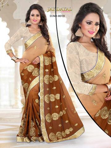 Designer Saree - 8018