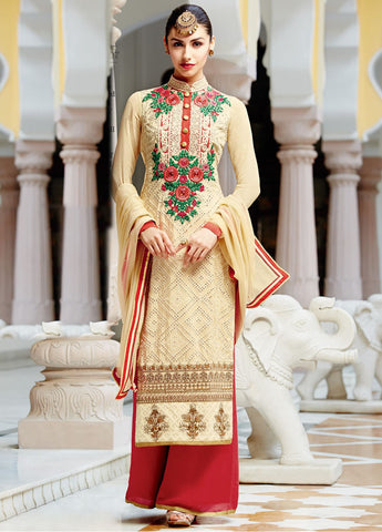 Designer Gorgeous Georgette Party Wear Suit